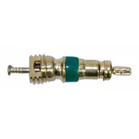 TRU-FLATE Hydraulic Accumulator Valve Core: Core Valve, 180° Valve Stem Angle, Straight, Chrome (MPN 38-830-100)