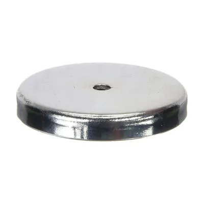 MAG-MATE Alnico Magnet: Encased, 0.188 in Thick - Cup Alnico Magnets