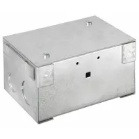 STEEL CITY Floor Box: Rectangular, 1/2 in/1 in/3/4 in For Conduit Sizes, 31 cu in Capacity, Box Only (MPN 61 W)