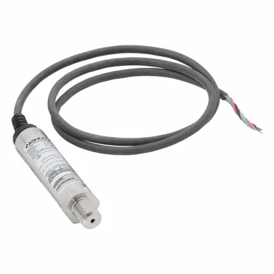 ASHCROFT Sanitary Pressure Transmitter: 1/4 in, 0 to 200 psi, 4 to 20mA, Cable & Wire Leads - Sanitary Pressure Transmitters with Cable & Wire Leads