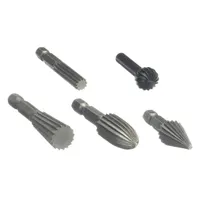 APPROVED VENDOR Rotary File Set: Bronze/Iron/Mild Steel/Plastic/Soft Metal/Wood, Rotary File Set (MPN 30403)