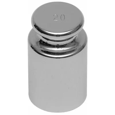 OHAUS Calibration Weight: 200 g Nominal Mass, Cylinder Calibration Wt, 6, No Certificate - Class 6 Calibration Weights