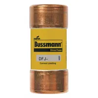 BUSSMANN Fuse: DFJ Series, Class J, Cylindrical Body, Fast-Acting, 12 A, 600 V AC, 450 V DC (MPN DFJ-12)