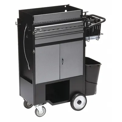 FLEXCART FC-300LEWBT Tool-Equipped Heavy-Duty Utility Cart with Drawers - Tool-Equipped Heavy-Duty Utility Carts with Drawers