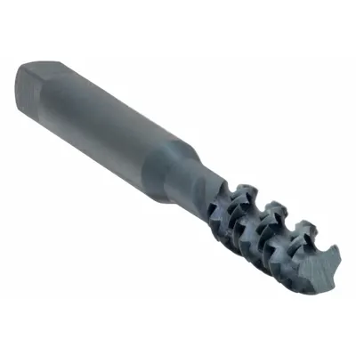 CLEVELAND Spiral Flute Tap: #10-32 UNF, H3 / 2B, 3 Flute, Bottoming Chamfer (MPN C58439) - General Purpose Spiral-Flute Taps