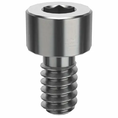 AMPG Socket Head Cap Screw: #6-32 Thread Size, 1/4 in Lg, Std, Plain, Stainless Steel - Inch System Standard Socket Head Cap Screws