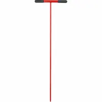 CORONA Soil Probe: 48 in Shaft Lg, Steel Shaft, 1/2 in Shaft Dia, Metal Tip, T-Grip Handle (MPN UT 64050)
