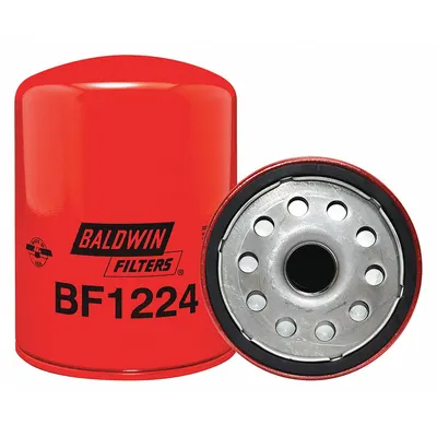 BALDWIN FILTERS Fuel Filter: Spin-On, 4 1/4 in Outside Dia, 1"-14 Thread Size, Cellulose - Spin-On Fuel Filters