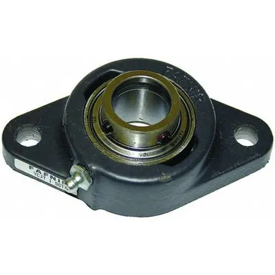 TIMKEN Flange Mount Bearing: Radial Ball, 1 1/8 in Bore, Cast Iron, Set Screws - General Purpose Flange-Mount Ball Bearings