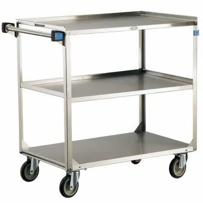 LAKESIDE Open Stainless Steel Utility Cart - Open Stainless Steel Carts