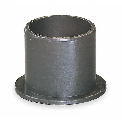IGUS Flanged Sleeve Bearing: Polymer, 1 1/2 in Bore, 1 21/32 in OD, 1 in Overall Lg - Dirt- & Dust-Resistant Plastic Flanged Sleeve Bearings