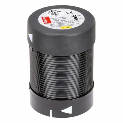 Dayton Tower Light Sounder Tier: 24V AC/24V DC, 2 in Overall Dia - Buzzer Sounder Modules