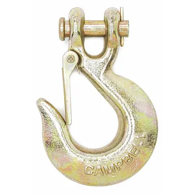 CAMPBELL Slip Hook: 4,700 lb Working Load Limit, 70 Hook Grade, Carbon Steel, Clevis - General Purpose Slip-Hooks