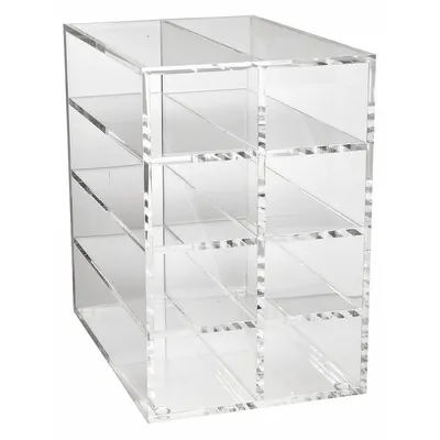 HEATHROW SCIENTIFIC Microtube Rack: 9 3/8 in Overall Wd, 9 1/4 in Overall Ht, 6 1/4 in Overall Lg - Lab Storage Racks