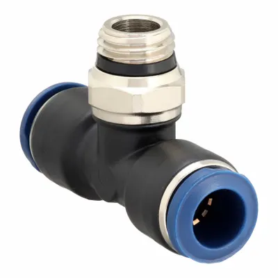AIGNEP USA Nylon & Nickel-Plated Brass Tube Fitting - Nylon & Nickel-Plated Brass Tube Fittings