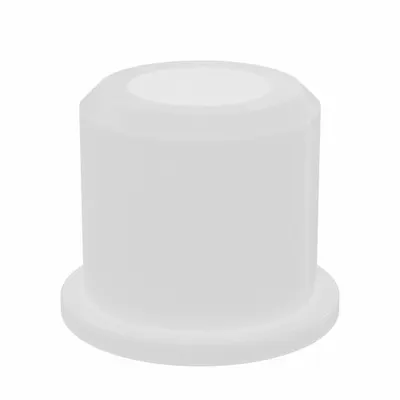 BUNTING BEARINGS Flanged Sleeve Bearing: Nylon, 3/8 in Bore, 5/8 in OD, 5/8 in Overall Lg - General Purpose Plastic Flanged Sleeve Bearings