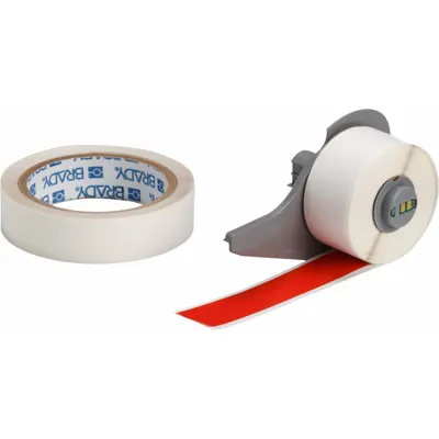 BRADY Continuous Label Stock: 1 in x 50 ft, Polyester With Rubber Adhesive - Brady Floor Marking Tape