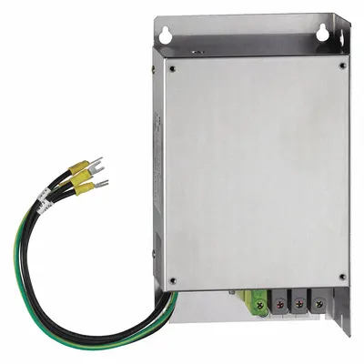 EMC Filter: 25 A Output Current - Max, 1 W Watts Loss, 9.25 in Overall Ht - Output Filters