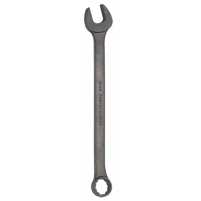 PROTO Combination Wrench: Alloy Steel, Black Oxide, 9 mm Head Size, 5 5/8 in Overall Lg - SAE 12-Point Combination Wrenches