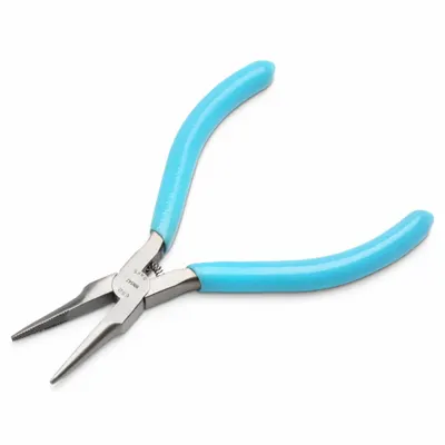 XCELITE Needle Nose Plier: ESD-Safe, 1 in Max Jaw Opening, 5 in Overall Lg, 1 1/4 in Jaw Lg - Needle-Nose Pliers