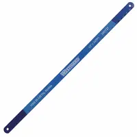 WESTWARD Hacksaw Blade: 12 in Blade Lg, Bi-Metal, 24, 1/2 in Blade Wd, 0.022 in Blade Thick