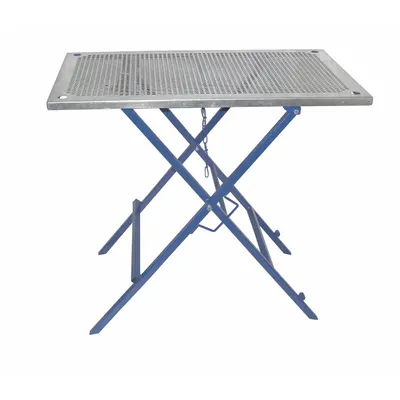 WESTWARD Welding Table: 36 in to 36 in to 36 in Ht Range, 24 in Dp, 40 in Wd - Fixed-Height Folding Welding Tables
