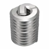 HELI-COIL Helical Insert: Tanged Tang Style, Free-Running, M2.5-0.45 Thread Size, Plain, 1,000 PK (MPN 1084-2.5CN050S)