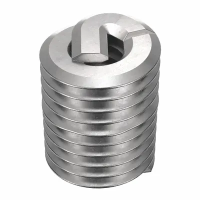 HELI-COIL Helical Insert: Tanged Tang Style, Free-Running, M2.5-0.45 Thread Size - Free-Running Tanged Helical Inserts