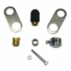 Rubber repair kit for wall and yard hydrants. Includes packing components to replace worn seals. Unfinished finish. Suitable for servicing CAMPBELL CYH model hydrants.