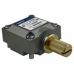 Side-mount limit switch head without levers, designed for use with 9007C series bodies. Provides momentary contact action for position detection in industrial automation applications.