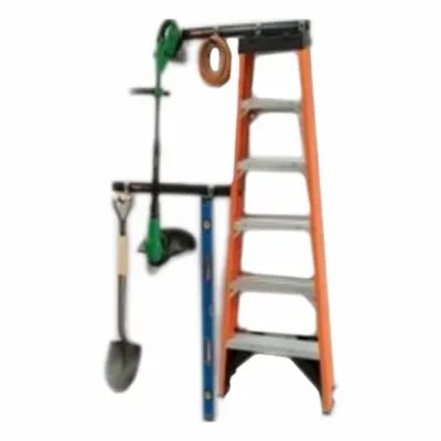 FASTTRACK Wall-Mount Track System Kit: Garage Kit, 8 Pieces, 32 in Rail Lg - Wall-Mount Track System Kits