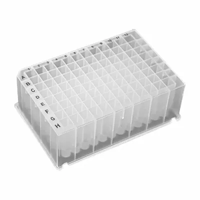 MTC BIO Deep-Well Well Plate: Sterile, 96 Wells, 2.3 mL, 8.2 mm Dia, RNase/DNase Free - Deep Well Plates