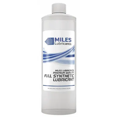 MILES LUBRICANTS Compressor Oil: 16 fl oz, Bottle, 20 SAE Grade, 68 ISO Viscosity Grade - Air Compressor Oils