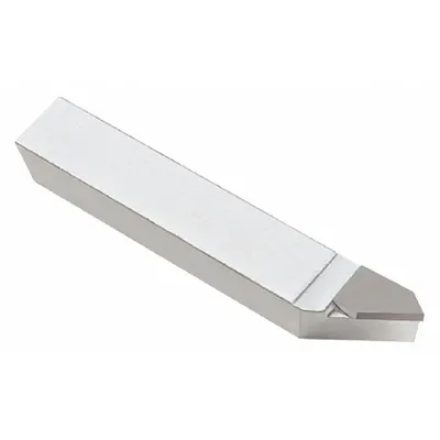MICRO 100 Single-Point Tool Bit: ER Tool Bit Style, 5/16 in Shank Wd, 5/16 in Shank Ht - Brazed-Tip Lathe Tool Bits