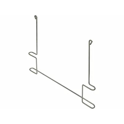 BUYERS PRODUCTS Mud Flap Brackets: Stainless Steel, 26 3/4 in Overall Wd - Fleet and Vehicle Maintenance