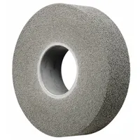 SCOTCH-BRITE Unitized Wheel: 12 in Dia x 1 in W, 1 in Arbor Hole, Silicon Carbide, Fine, Soft (2) (MPN 7100007006)