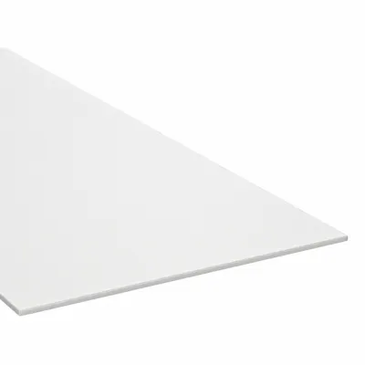 LDPE Sheet: 0.5 in Thick, 4 ft x 4 ft, Opaque, Off-White, 1,700 psi Tensile Strength - LDPE Sheets & Bars