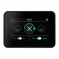 Speed Control: Touch Screen, 48V DC, Steel Plate, Black Plate, 0.125 A, Black Steel (MPN 74202)