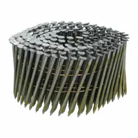 2-1/2 inch collated framing nails with flat, smooth shank and diamond point. Pack of 2,700. Suitable for use in pneumatic nailers for framing, sheathing, and truss assembly