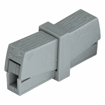 WAGO Ballast Disconnect: 1 Pole, 20 AWG – 16 AWG Ballast Side - Push-In Luminaire Disconnects