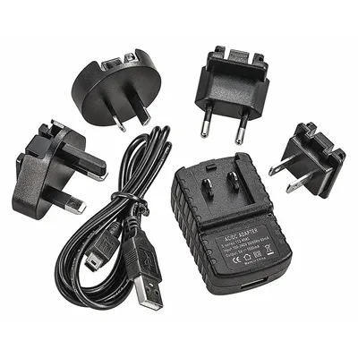 STARRETT Plug Adapter Set: Plug Adapter Set (MPN SR-112-4545) - Surface Roughness Tester Cables, Printers, Adapters & Software