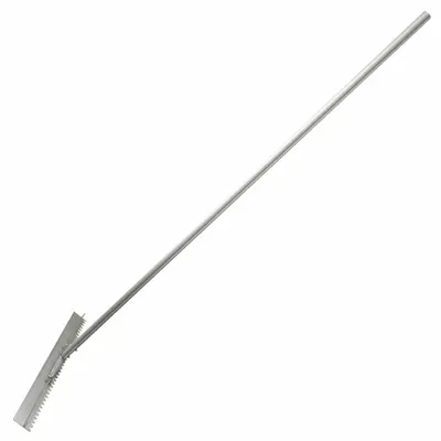 KRAFT TOOL Asphalt Lute: Magnesium Head, Magnesium Handle, Straight Handle Type - Road & Asphalt Rakes