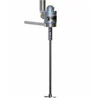 ARROW MIXING PRODUCTS Laboratory Mixer: Top, Clamp/Stand, 1/4 in Male NPT Inlet, NPT, 4 Blades, Male (MPN MODEL A5-12)