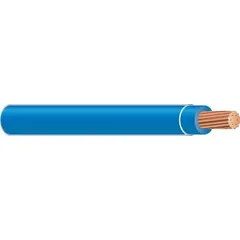 Single-conductor, solid copper building wire with THHN/THWN-2 insulation rated for 600 V. Suitable for general-purpose power and lighting circuits in conduit, raceways, or cable trays for dry or wet locations.