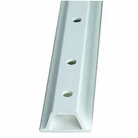 This 6 ft composite U-channel sign post features a closed profile and white finish. With an 11 ga wall thickness and 2 in diameter, it is suited for mounting signs in outdoor environments where corrosion resistance is required