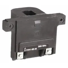 Replacement coil rated for 208V AC operation, compatible with NEMA Size 0, 00, and 1 contactors. Designed for use with SQUARE D 8903 Type SM Lighting Contactors. Used to restore switching function in lighting control and other industrial control circuits.