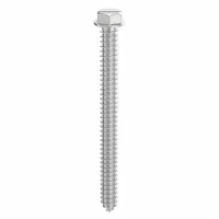 DEWALT Concrete Anchor Screw: 2 3/4 in Overall Lg, 1/4 in Dia, Steel, External Hex, Hex, 100 PK (MPN DFM12726)