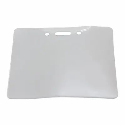 SICURIX Badge Holder: Pouch, Horizontal, 4 in Badge Pouch Wd, 3 in Badge Pouch Ht - Sleeves & Holders for Badges