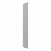 HADRIAN Pilaster: Solid Plastic HDPE, Plastic, Gray, 80 1/2 in Ht, 7 in Wd, 1 in Thick (MPN X41007-239)