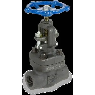 SHARPE Globe Valves: For Steam Media, Carbon Steel, 3/4 in Pipe Size, Socket x FNPT - Carbon Steel Straight-Body General-Service Globe Valves